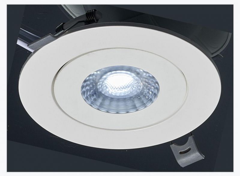 PBT Material Direction 360 Degree Adjustable LED Downlight Spot Light Gimbal Panel Ceiling Recessed Down Light