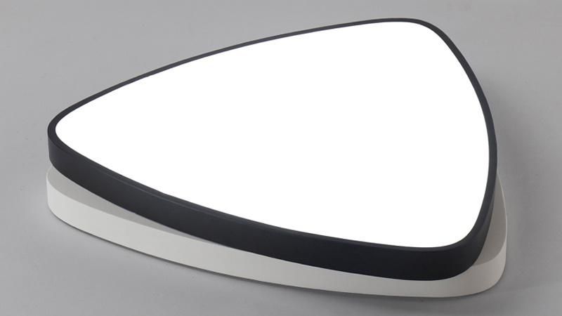 Triangular Bedroom Lamp Minimalist Modern Ceiling Lighting LED