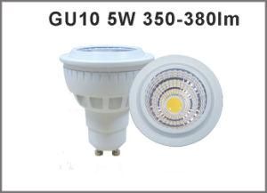 High Quality 5W CRI80 AC85-265V LED Spotlight GU10 350-380lm GU10 LED Bulb Dimmable Available
