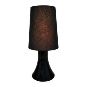 E14 Fabric Lamp Shape Classic Table Lamp for Office Bedroom Hotel