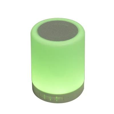 Portable LED Bluetooth Speaker Wireless Sound Box with Lights Lamp Colorful Speaker