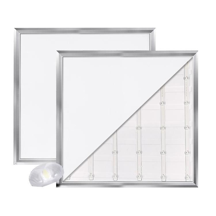Indoor Office Ceiling Lighting Backlit Recessed Square LED Panel Light