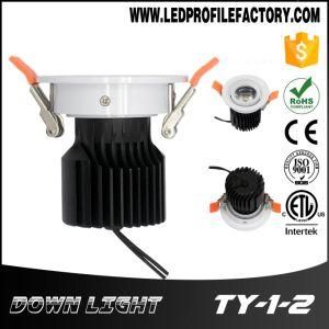 55mm Cutout COB LED Downlight 3W 60W