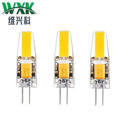 Hot Sales LED G4 COB 1505 LED Bulb 2W 180lm 12vacdc G4 Bulb with Ce RoHS