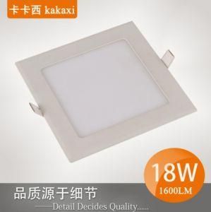 New Design SMD 2835 4W 6W 9W 12W 18W LED Ceiling Light, Square Shape Mini LED Panel Light