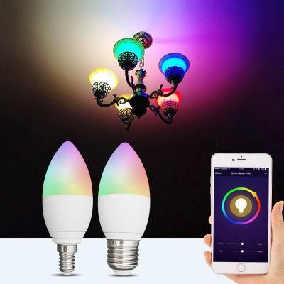 Customize Economical and Practical Cx Lighting Alexa/Tuya/Homekit Smart Candle Bulb