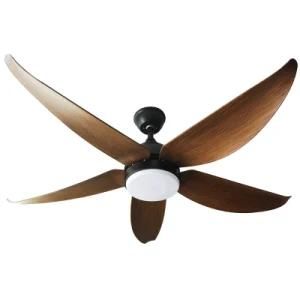 Vintage Style Ceiling Fan with Lights 5 ABS Blades Remote Control DC Motor LED Ceiling Fan with Lamp