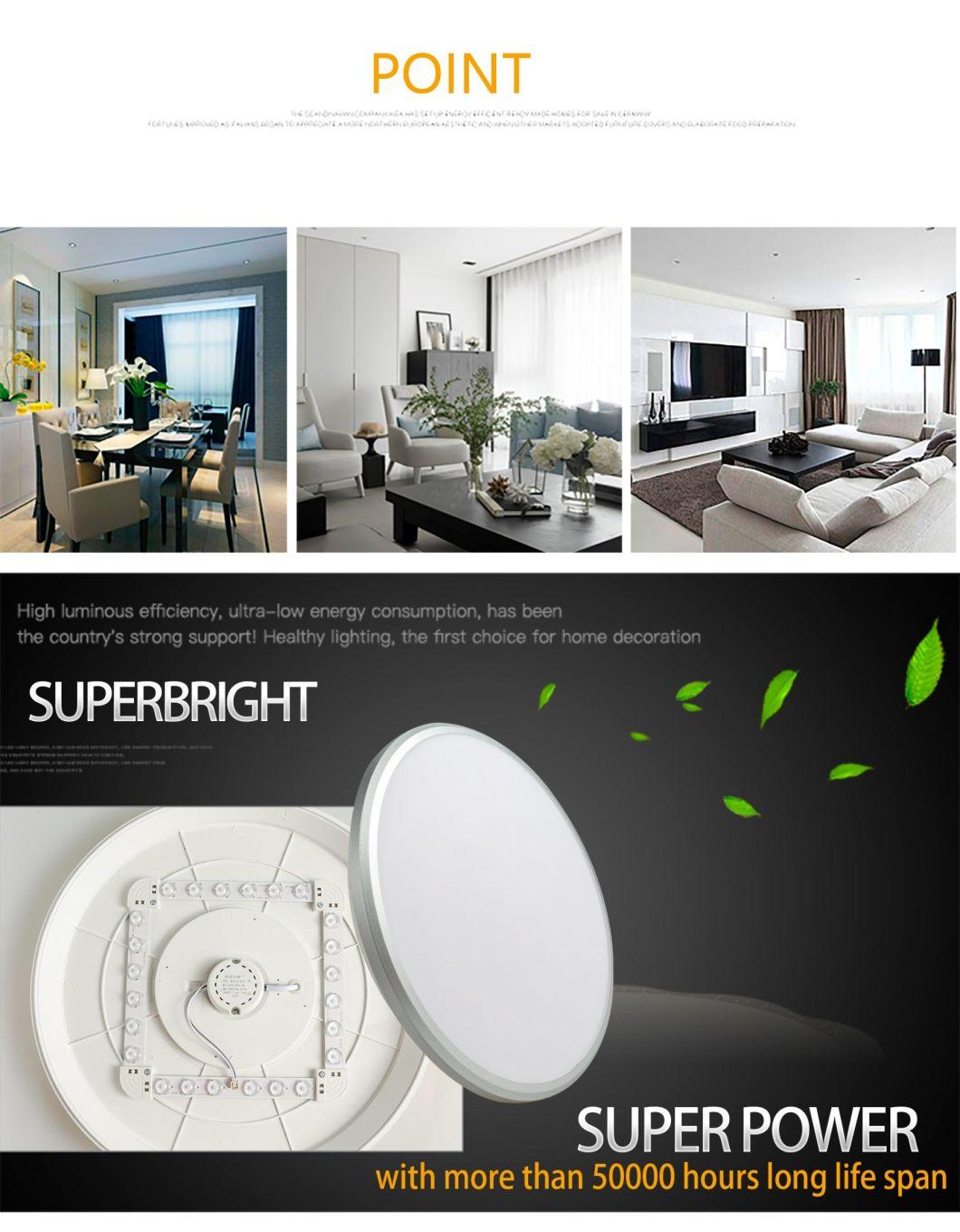 Motion Sensor Living Room Modern WiFi Thin Pop Quality Steel Ceiling Light