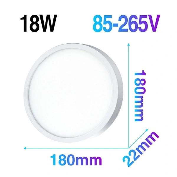 Ultra Thin LED Ceiling Lamp LED Modern Panel Light Bedroom Kitchen Surface Mount Flush Panel Light Decor Project Home Light
