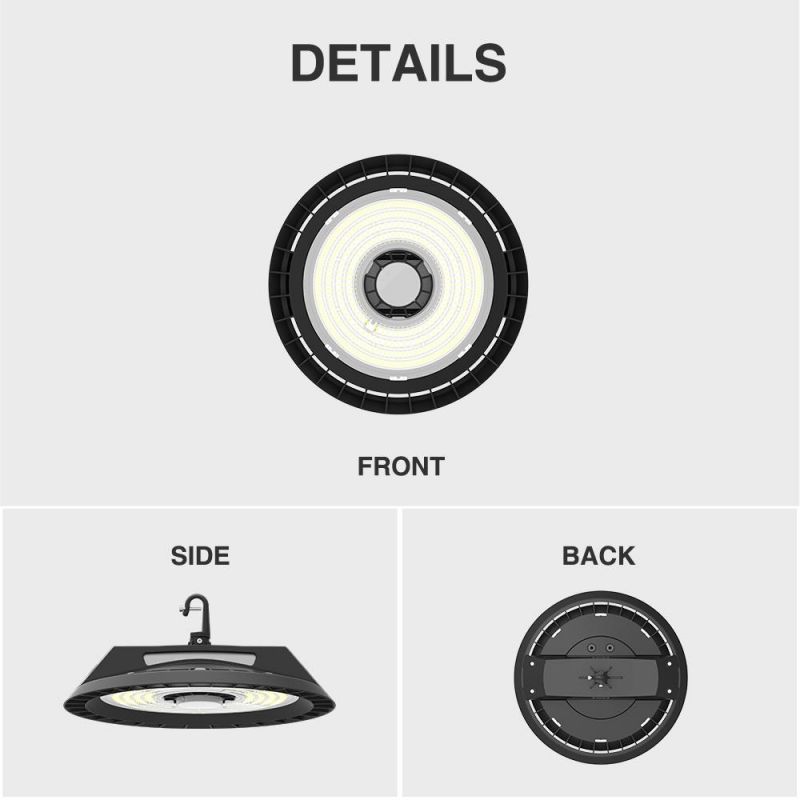190lm High Efficacy Sleek Design IP65 SAA CE Radio Equipment Directive150W 200W Warehouses High Bay Light