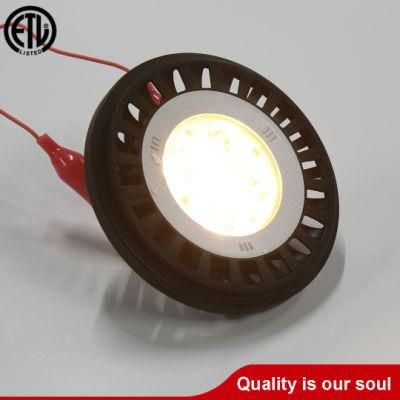 17W High Power LED PAR36 Lamp Waterproof IP67 cETL Certified