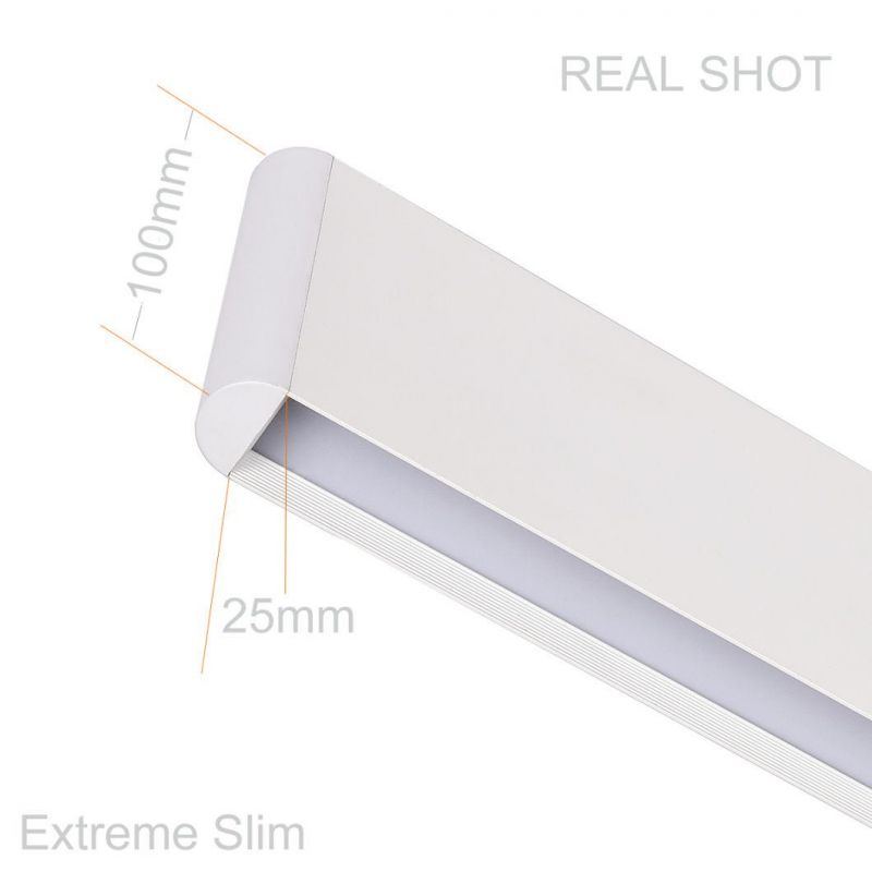 25mm Width Ultra Thin 1510mm 5FT 42W High Lumen LED Linear Light Linear Anti-Dazzle Pendant Light