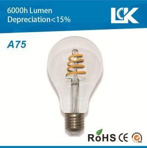 12W 1400lm A60 E27 New Dimmable Spiral Filament Bulb LED Light