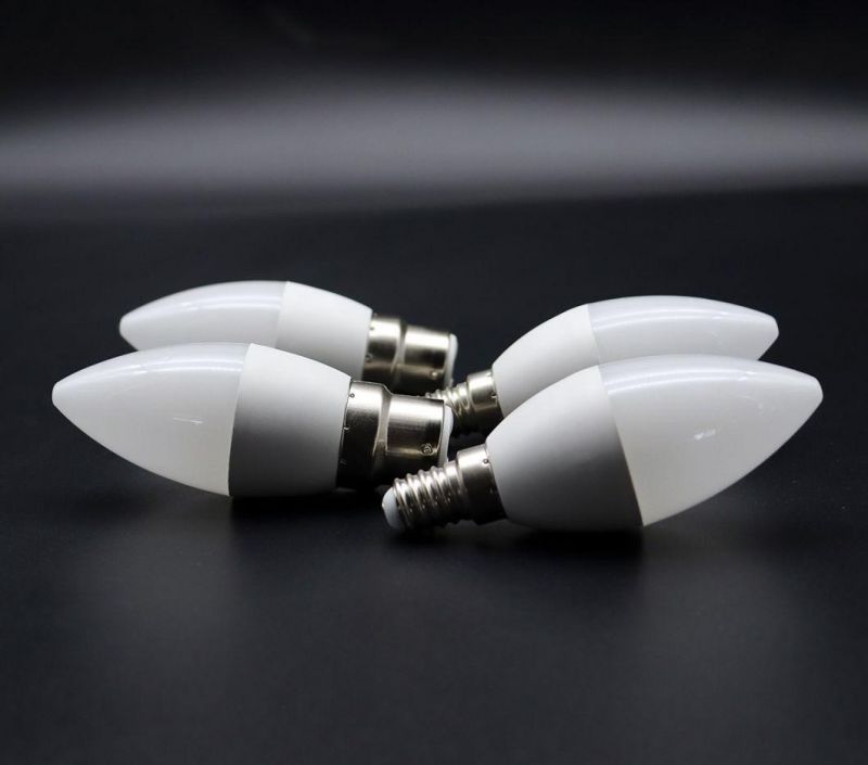 Chinese Supplier of LED Bulb C37 E14 2835SMD Streak Candle LED Energy Saving Bulb/Lamp/Light for Indoor Lighting