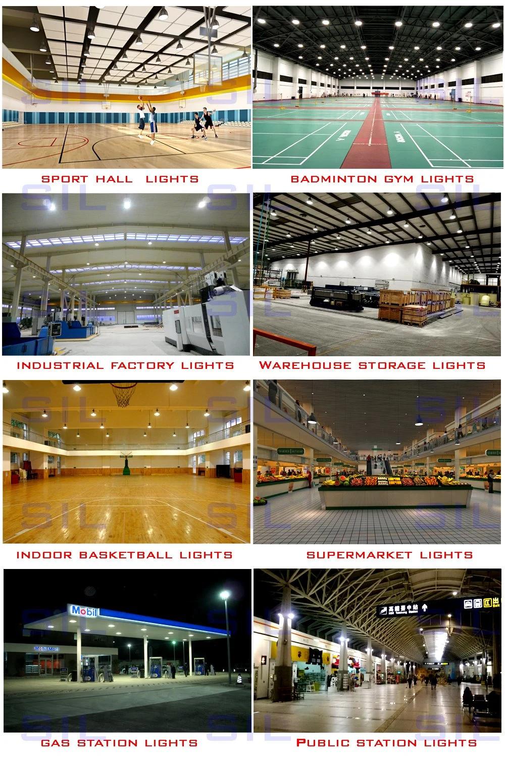 Industrial Sports Venues Warehouse Gymnasium Lighting 50W 100W 200W 300W LED High Bay Lights