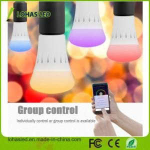 Sound/Voice/Acoustic Control LED Bulb Light E27/B22 9W RGB WiFi Smart APP LED Bulb