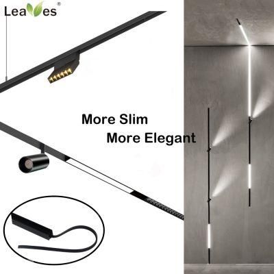 Magnetic Track Warm White Euro Modern IP44 Aluminum CE/UL 90-260V Epistar Spot Light Ceiling Showroom Living Room LED Track Light