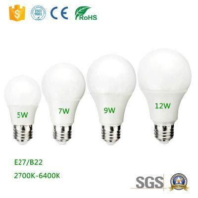 Factory Direct Sales 3W-18W Aluminum Plus PBT Body B22 E27 LED Bulb