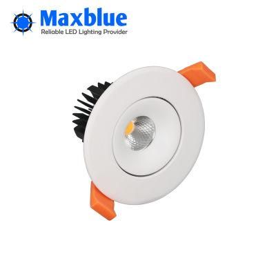 Hole 88mm Recessed LED Spotlight Down Light for Hotels