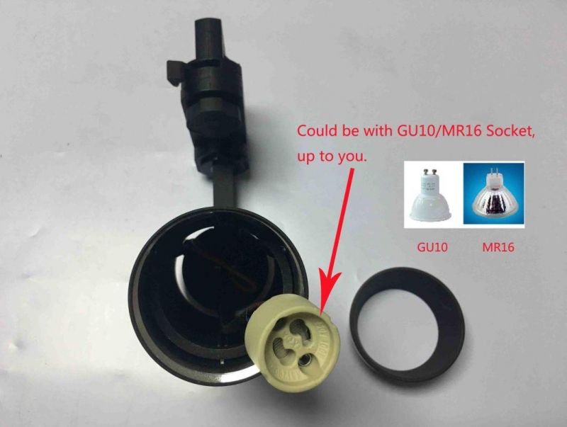 2020 Popular Track Light 3 Circuit LED GU10 Spotlight for Museum Interior Decoration