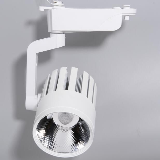 COB Ceiling Spot Lamp Adjustalbe LED Track Light 30W 6500K Cool White