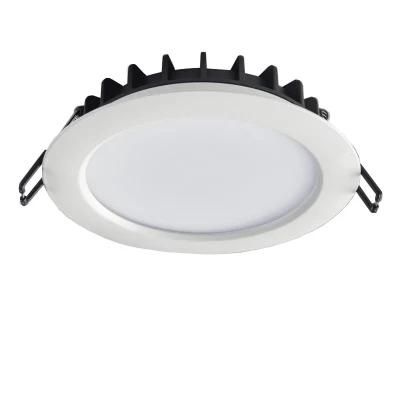 12W Aluminum Casting Dimmable Ceiling Recessed LED Down Lighting Down Light Downlight for Enigeering Project Commercial Office Wholesale