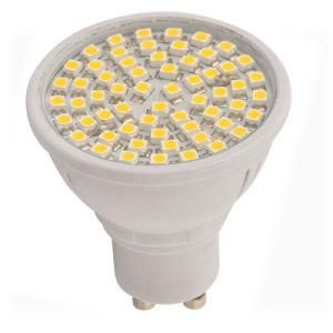 85-265V 3W 60SMD GU10 Socket Plastic LED Spotlight