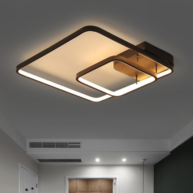 Modern Surface Mounted Square LED Ceiling Light Fixtures