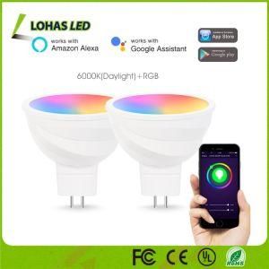 Zhongshan LED Lighting Wholesale 5W MR16 RGB WiFi Smart Spotlight
