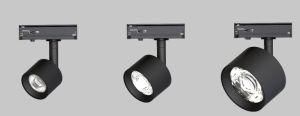 Clothes Store Lightingsquare 3 Phase LED Motorized Track Lighting LED Track Light