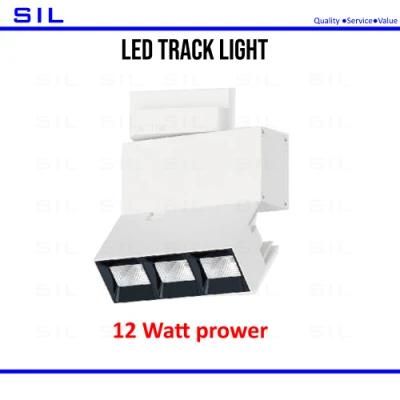 Modern Style Horizontal Rotation Ultra Bright Ceiling Magnetic New Design 12W LED Track Light