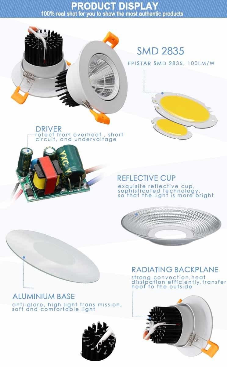 New Design Spotlight 10W LED Down Light