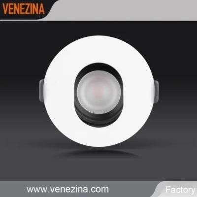 Manufacturer Pin - Hole IP44 Tiltable COB LED Spot Light Recessed LED Downlight