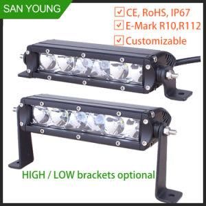 200W Single Row Automobile Truck LED Light Bar Made in China 12V Car 4X4 24V