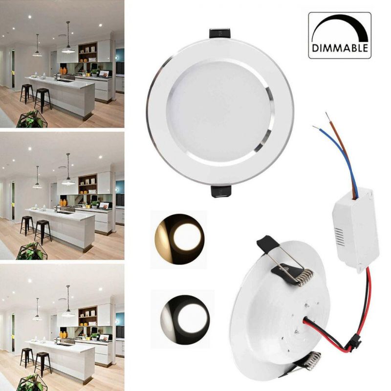 Simva LED Ceiling Downlight 3W 5W 7W 9W 12W 15W 18W 21W Dimmable Down Light Fixture Lamp, High Quality Recessed Downlight for Hotel Decor