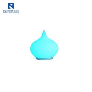 Multicolor Silicone LED Light Tap Control Bedside Lamp Water Drop Night Light for Children