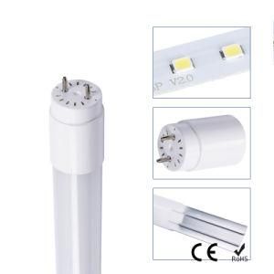 Factory Customized Products T8 LED Tube 2700K-10000K 9W 14W 18W 2FT 3FT 4FT 0.6m 0.9m 1.2m Al/PC LED Lamp T8 Glass LED Tube Light