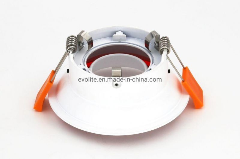 Home Waterproof LED Light Housing Lamp Shell LED Spot Light Casing Round Cutting Downlight Lamp Shell