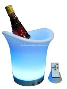 LED Plastic Ice Bucket for Bar
