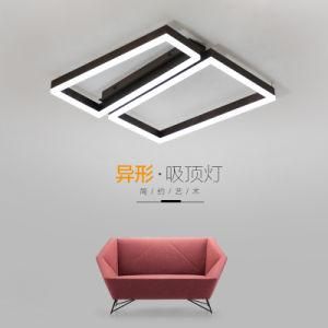 Acrylic &amp; Aluminium Square and Rectangular Decoration LED Linear Light for Lobby Lamp