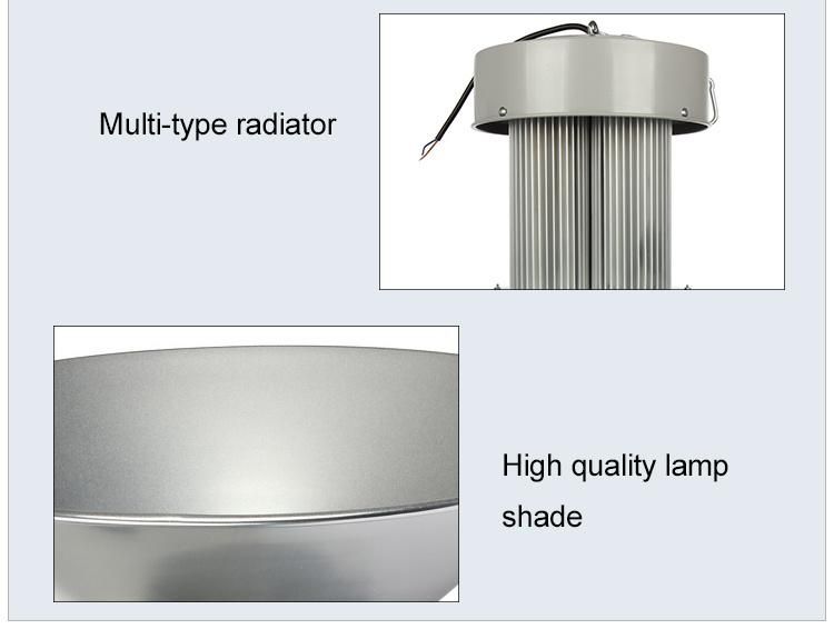 5years Warranty Bridglux-COB Aluminium Big Radiator 130lm/W 50W-400W Indoor Stadium Warehouse LED High Bay Light (CS-JC)