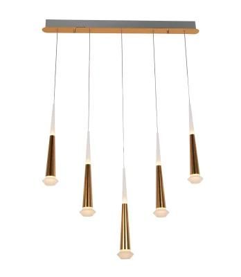 Masivel Lighting Modern Aluminum LED Pendant Light Decorative LED Chandelier Lighting