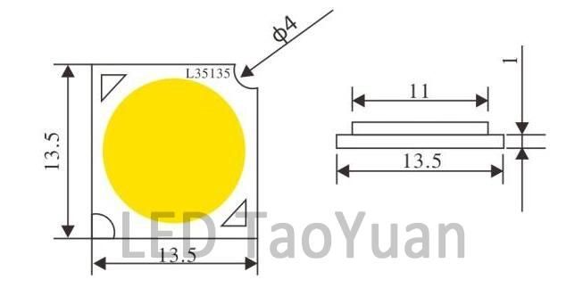 High Quality COB Chip Grow Chip 5W LED Chip