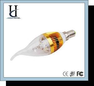220V E14 3W LED Candle Light with Tail