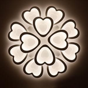 LED Ceiling Light Heart Shape Decorating Home Light for Bedsroom Living Room