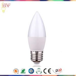 Factory Direct LED C37 E27/E14 Daylight/Warmwhite Candle Bulb for 3W/5W7w/9W