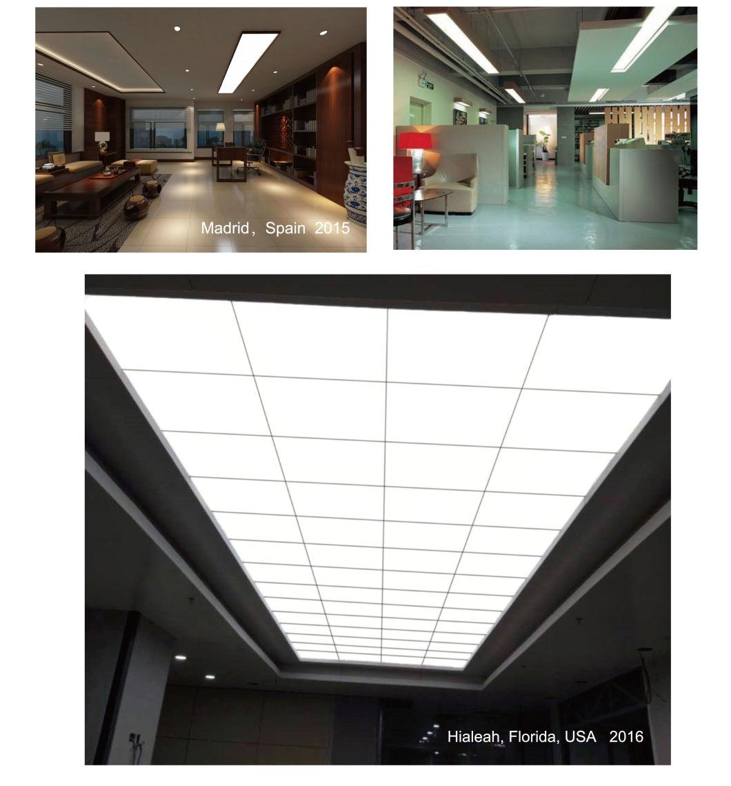 Square 1200*300 100lm/W 40W Standard LED Panel Light