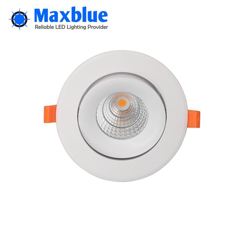 COB LED Ceiling Down Light with Brand Driver 5 Years Warranty Flicker Free