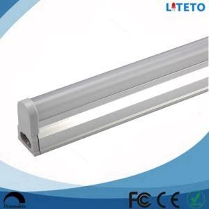 LED Lighting Source 600mm 9W Integrated T5 LED Tube Lights SMD2835 110lm/W Clear Diffuser