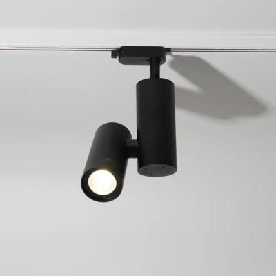 Double Head LED Track Lighting Rotatable Spotlight for Indoor Project IP20